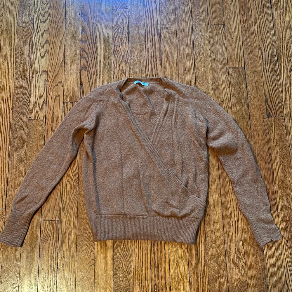 Madewell wrap sweater